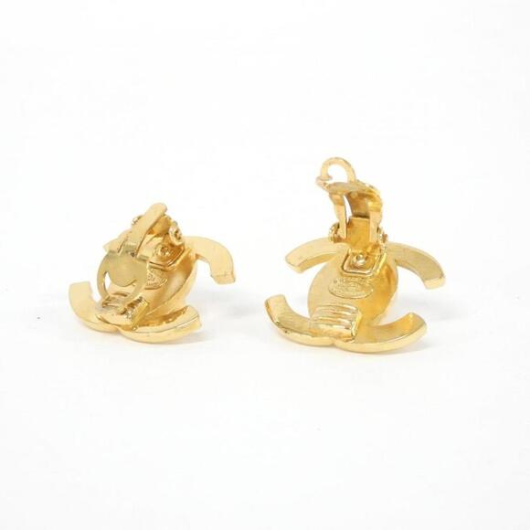 CHANEL Gold Earrings - Picture 3 of 3